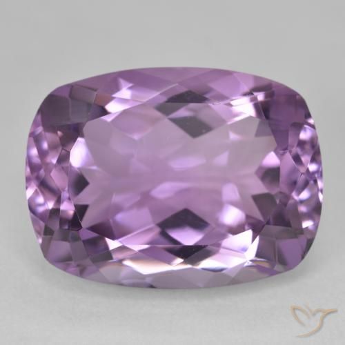19.45ct 天然 轻中紫 紫水晶, 软垫, VVS