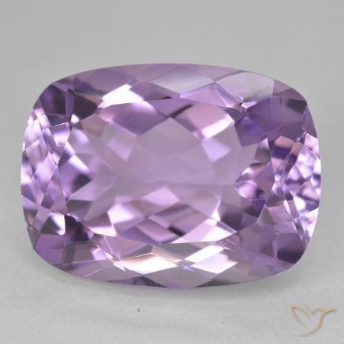 20.24ct 天然 中紫 紫水晶, 软垫, VVS