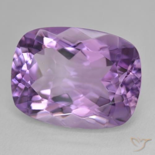 18.92克拉天然紫水晶，软垫，VVS