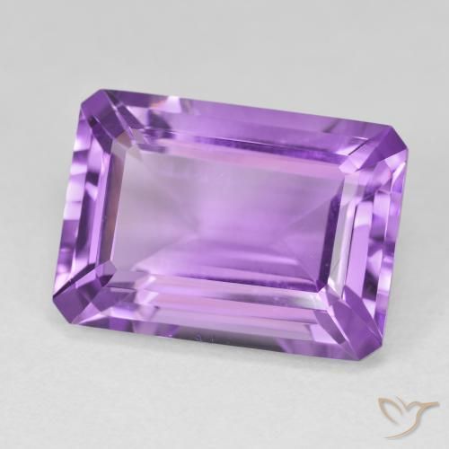 15.32克拉天然紫水晶，八边形，VVS-VS