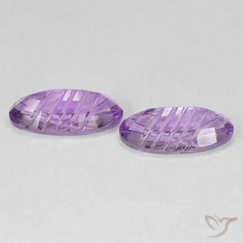 4.09克拉天然紫水晶，椭圆形，透明