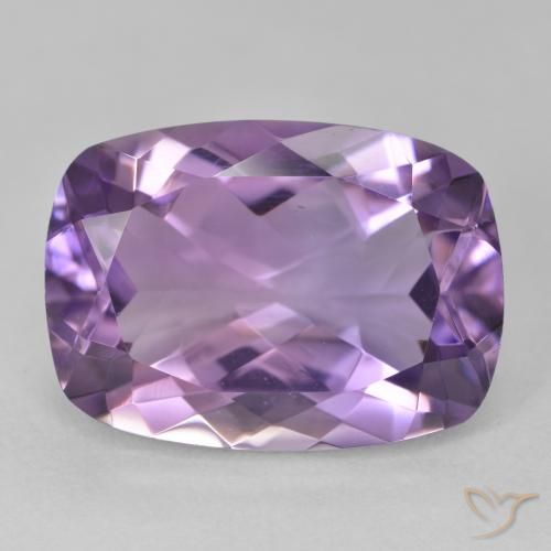 12.61ct 天然 紫色紫罗兰色 紫水晶, 软垫, VVS
