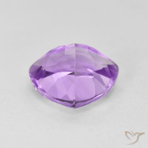 2.94克拉天然紫水晶，胖三角形，VVS-VS