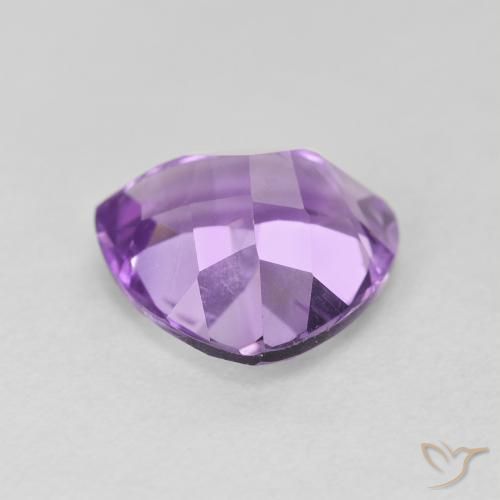 2.78克拉天然紫水晶，胖三角形，VVS-VS