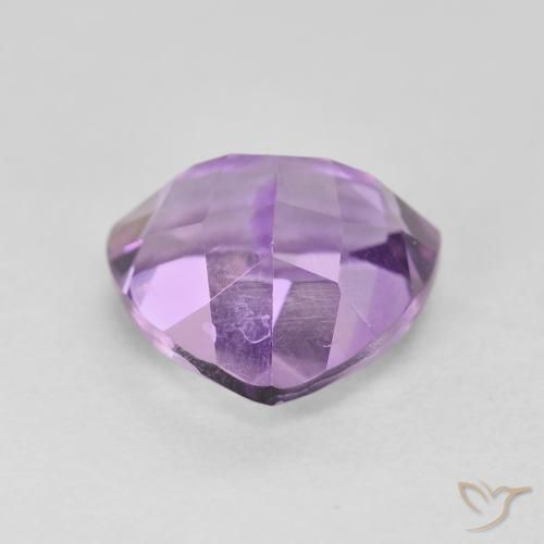 3.23克拉天然紫水晶，胖三角形，VVS-VS