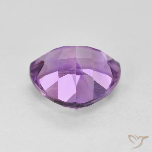 2.83克拉天然紫水晶，胖三角形，VVS-VS