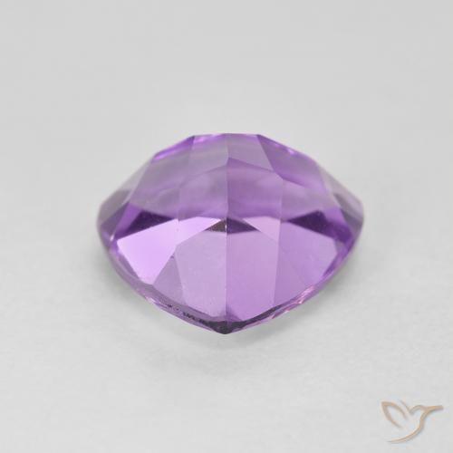 3.02克拉天然紫水晶，胖三角形，VVS-VS