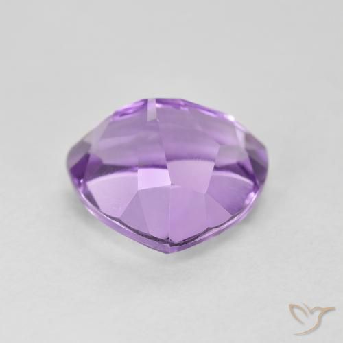 3.08克拉天然紫水晶，胖三角形，VVS-VS