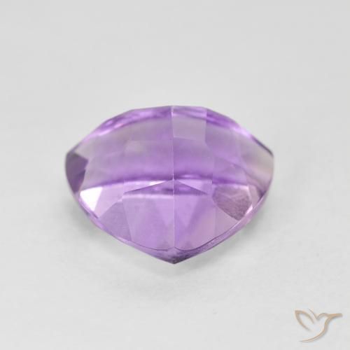 3.20克拉天然紫水晶，胖三角形，VVS-VS
