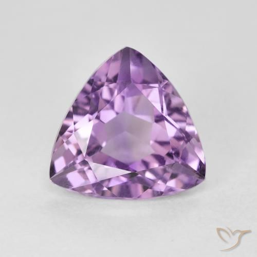 2.91ct 天然 Medium Light Purplish-Violet 紫水晶, 胖三角形, VVS-VS