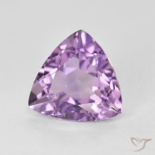 2.91克拉天然紫水晶，胖三角形，VVS-VS