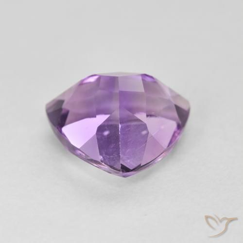 2.91克拉天然紫水晶，胖三角形，VVS-VS