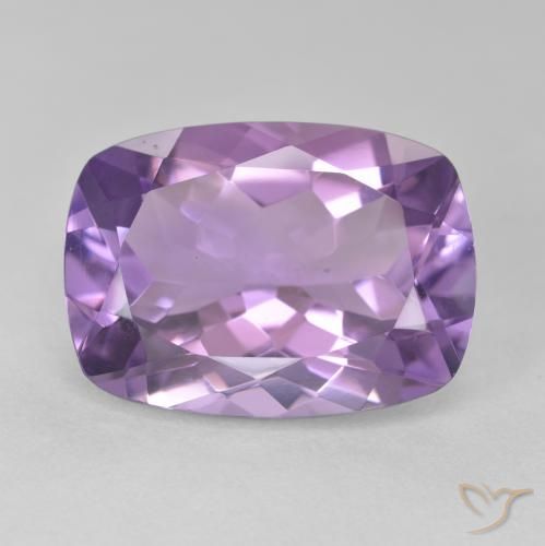 12.83ct 天然 中紫 紫水晶, 软垫, VVS