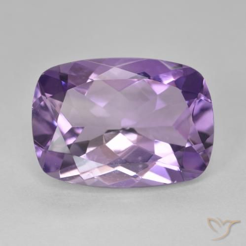 11.78ct 天然 中紫 紫水晶, 软垫, VVS
