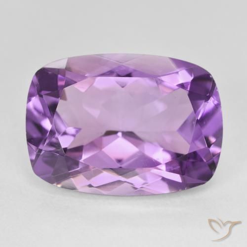 12.22ct 天然 Medium Light Purplish-Violet 紫水晶, 软垫, VVS