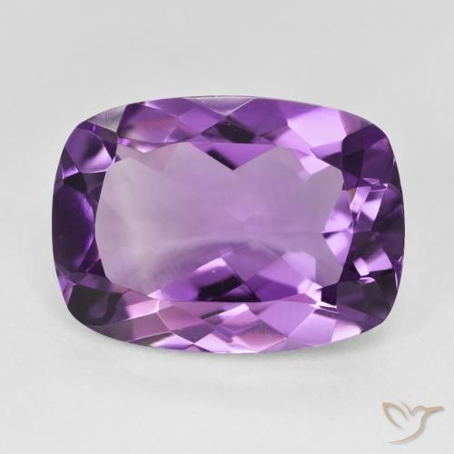 11.38ct 天然 Medium Light Purplish-Violet 紫水晶, 软垫, VVS