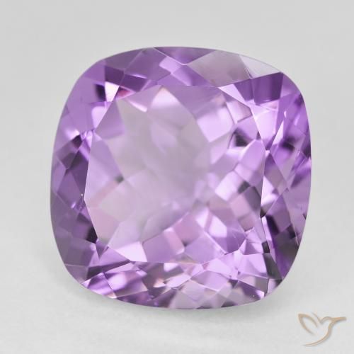 12.98克拉天然紫水晶，软垫，VVS
