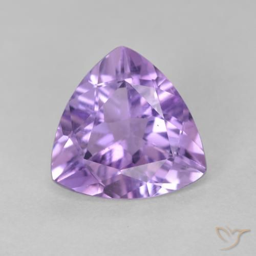 2.60ct 天然 中紫 紫水晶, 胖三角形, VS