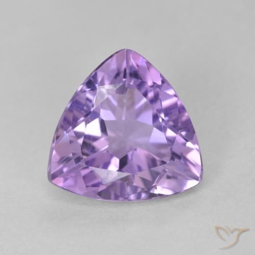 2.72ct 天然 中紫 紫水晶, 胖三角形, VS