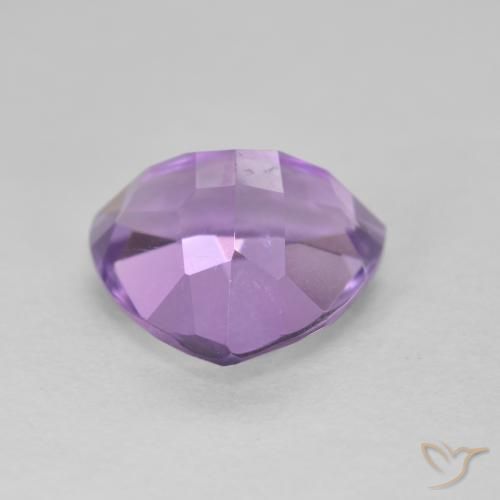 3.01克拉天然紫水晶，胖三角形，VS