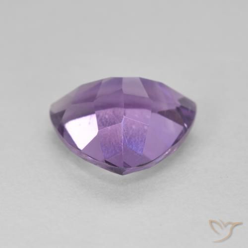 2.75克拉天然紫水晶，胖三角形，VS