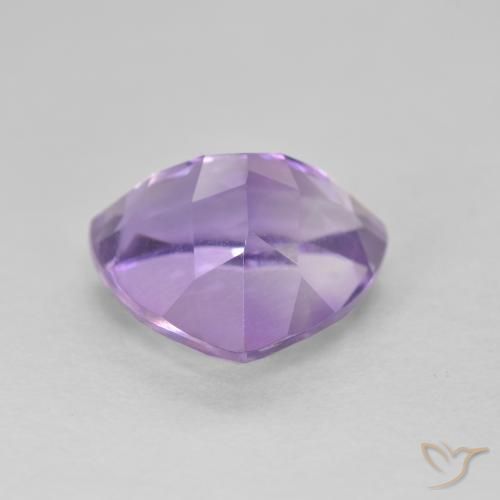 3.09克拉天然紫水晶，胖三角形，VS