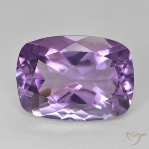 12.98ct 天然 Medium Light Purplish-Violet 紫水晶, 软垫, VVS