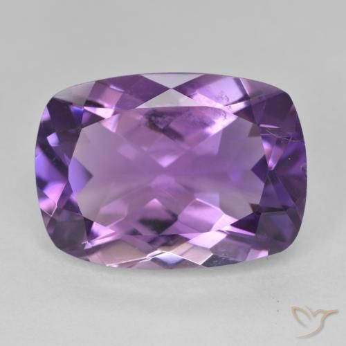 12.13ct 天然 紫色紫罗兰色 紫水晶, 软垫, VVS