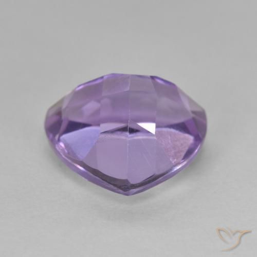 3.14克拉天然紫水晶，胖三角形，VS