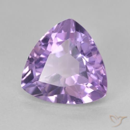 3.10克拉天然紫水晶，胖三角形，VS