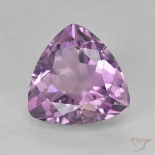 3.21克拉天然紫水晶，胖三角形，VS