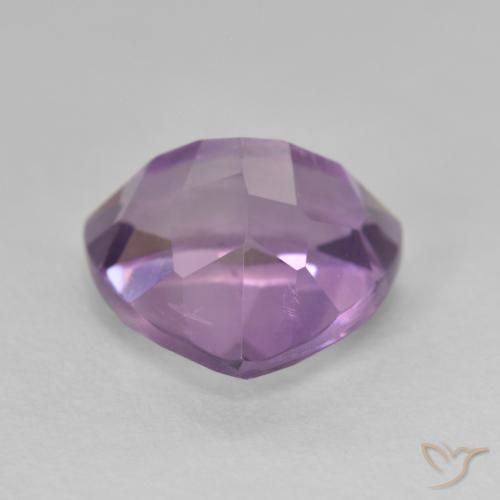 3.21克拉天然紫水晶，胖三角形，VS