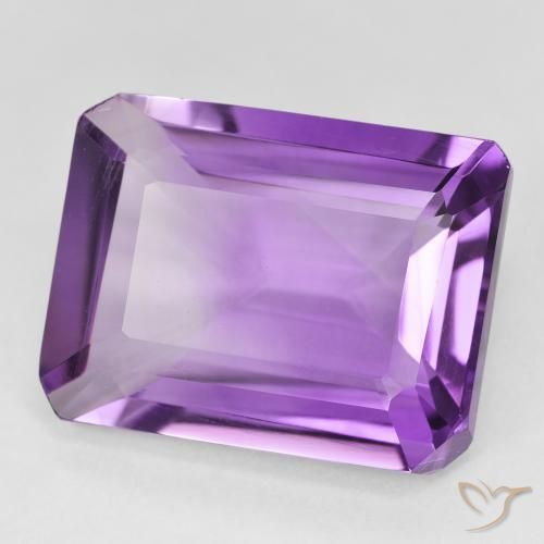 18.23克拉天然紫水晶，八边形，VVS