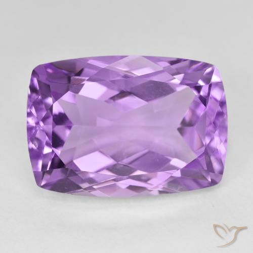 14.50ct 天然 紫色紫罗兰色 紫水晶, 软垫, VVS