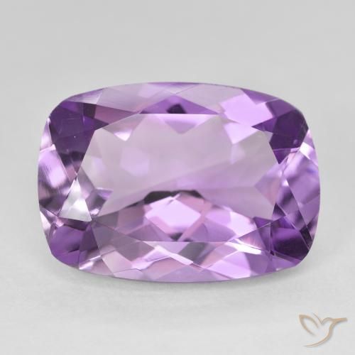 12.02ct 天然 Medium Light Purplish-Violet 紫水晶, 软垫, VVS