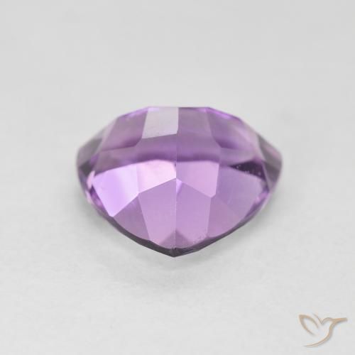 2.96克拉天然紫水晶，胖三角形，VS