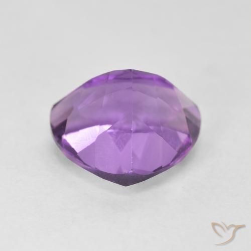 3.13克拉天然紫水晶，胖三角形，VS