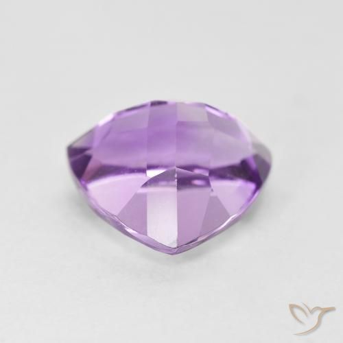 3.16克拉天然紫水晶，胖三角形，VS