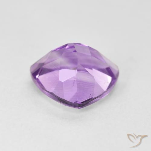 2.80克拉天然紫水晶，胖三角形，VS