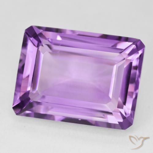 22.23克拉天然紫水晶，八边形，VVS