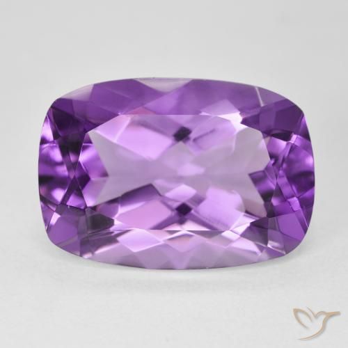 11.88ct 天然 中紫 紫水晶, 软垫, VVS-VS
