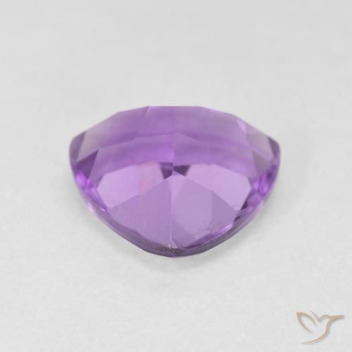 2.90克拉天然紫水晶，胖三角形，VS