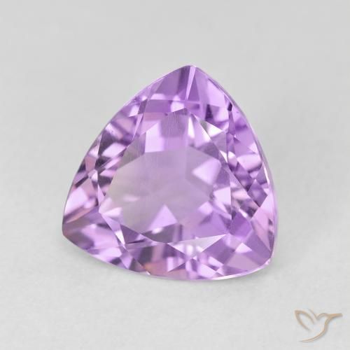 3.00克拉天然紫水晶，胖三角形，VS