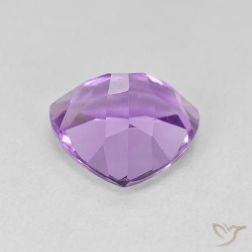 3.02克拉天然紫水晶，胖三角形，VS