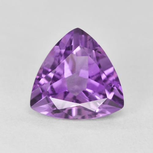 3.07ct 天然 Medium Light Purplish-Violet 紫水晶, 胖三角形, VVS-VS