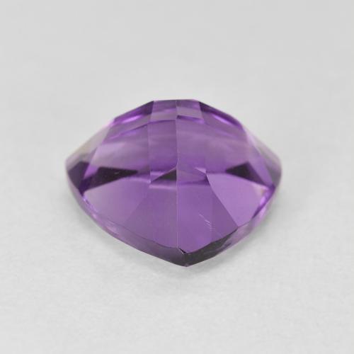 3.07克拉天然紫水晶，胖三角形，VVS-VS
