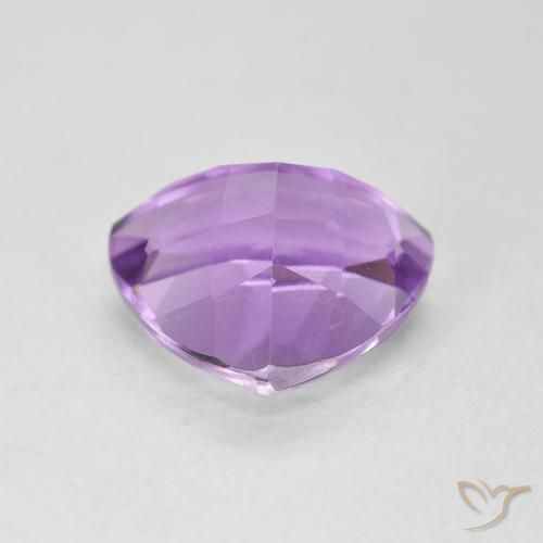 2.98克拉天然紫水晶，胖三角形，VS