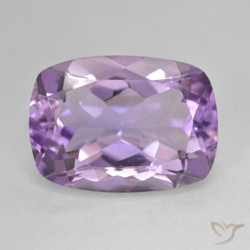 13.39ct 天然 中紫 紫水晶, 软垫, VVS