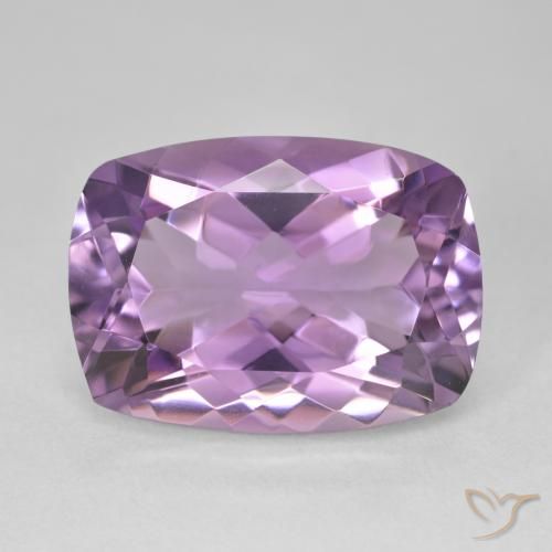 13.24ct 天然 中粉紫 紫水晶, 软垫, VVS