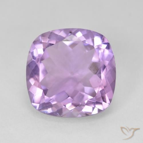 11.31ct 天然 粉紫罗兰色 紫水晶, 软垫, VVS-VS